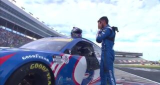 Larson post race