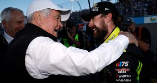 Hot Mic: Listen in as Ryan Blaney celebrates his first NASCAR Cup Series title